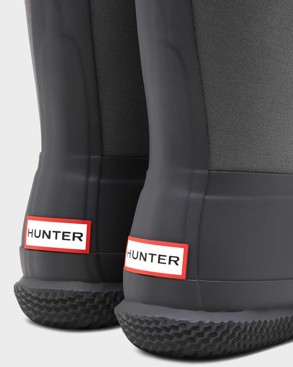 Hunter Original Insulated Roll Top Sherpa Women's Winter Boots NZ-46241E Light Grey